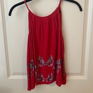 Red tank top x small